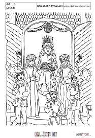 isveç boyama sayfaları